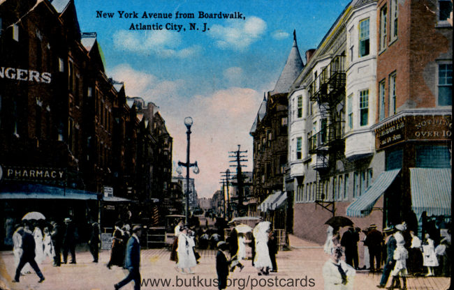 Atlantic City New York Ave - 1900s manual cover