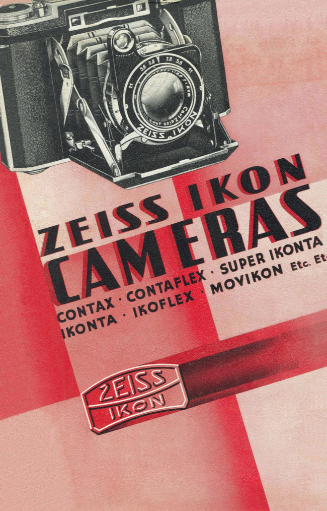 Zeiss Ikon Movie Cameras 1937 manual cover