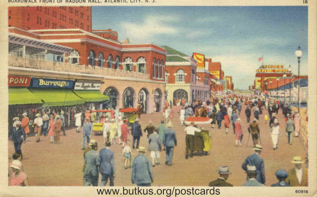 Atlantic City Haddon Hall 1938 manual cover