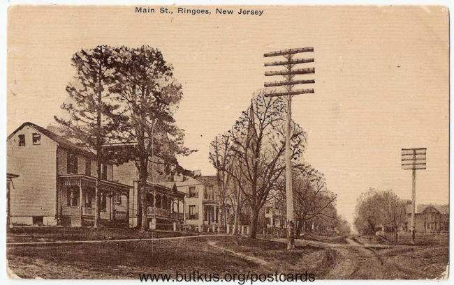 Ringoes - Main Street 1918 manual cover