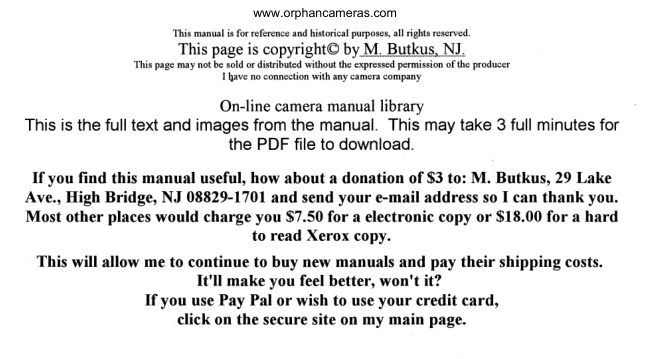 Sunpak 622 Super — part 2 manual cover