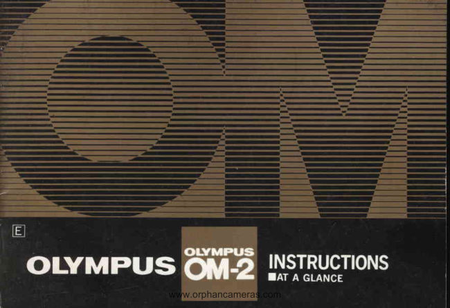 Olympus Quick setup manual cover