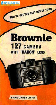Kodak Brownie 127 manual cover