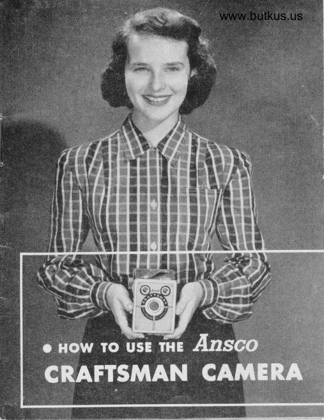 Ansco Craftsman camera manual cover