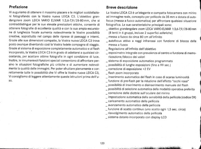Leica C3 It Esp manual cover