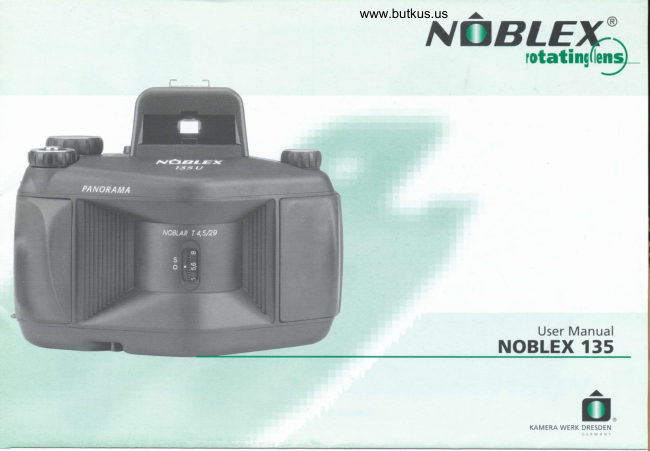 Noblex 135 manual cover