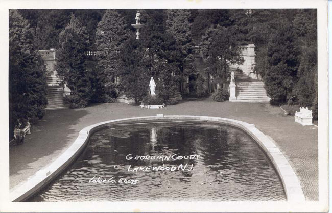 Georgian Court, Lakewood New Jersey manual cover