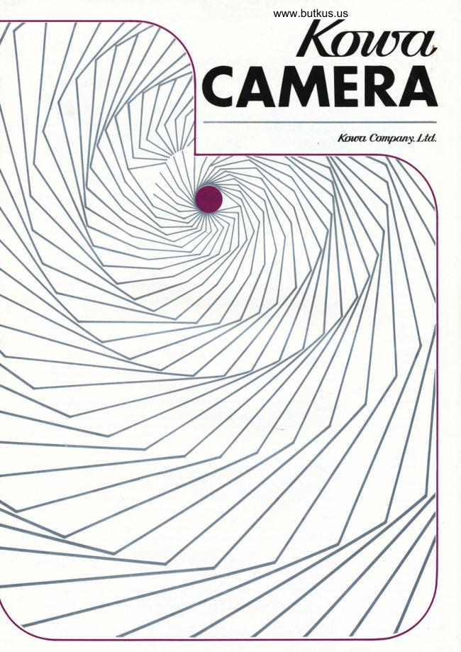 Kowa Camera Specs manual cover
