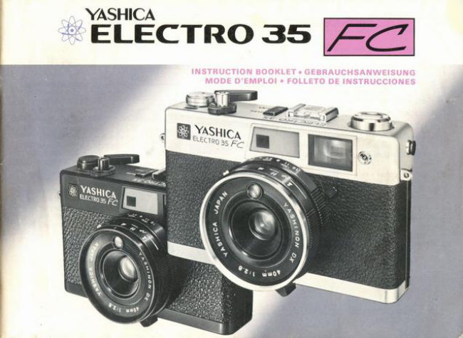 Yashica Electro 35 Fc manual cover