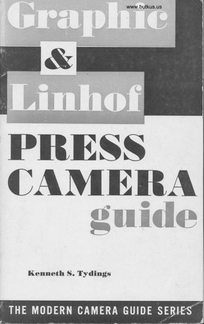 Graphic & Linhof guide Pt. 1 manual cover