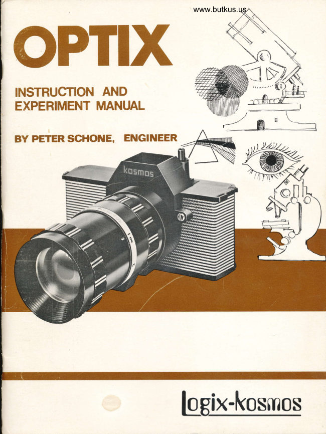 OPTIX Camera - Pt. 1 manual cover