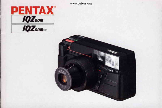 Pentax IQZoom manual cover