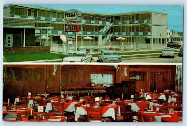 Lavallette, NJ Freda's Restaurant manual cover