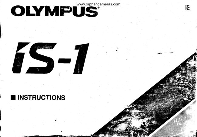 Olympus IS-1 manual cover