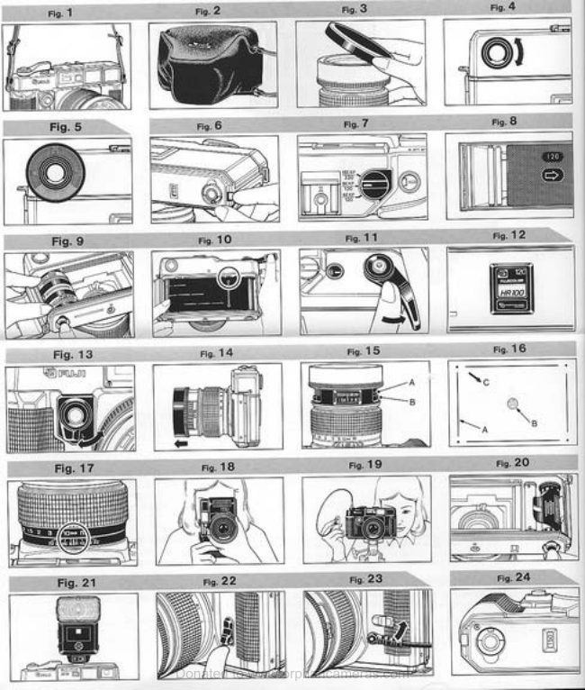Fujica GW/GS 690 Pro II - GW670 II manual cover