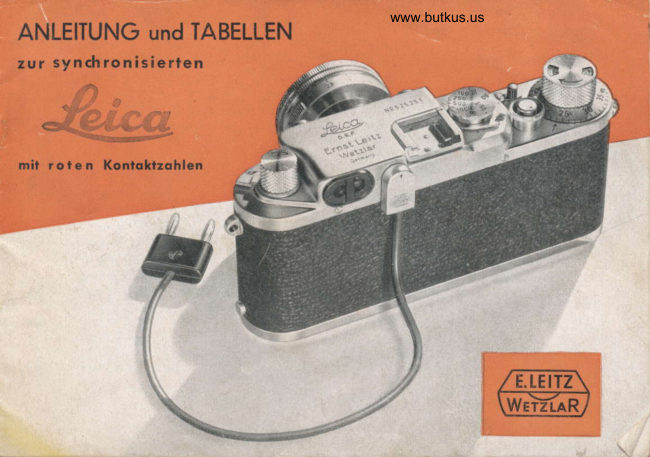 Leica zur synchronisierten manual cover
