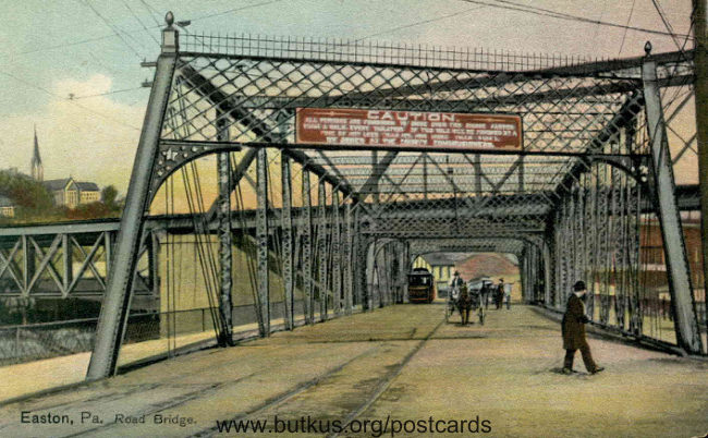 Easton, PA Road Bridge - 1900s manual cover