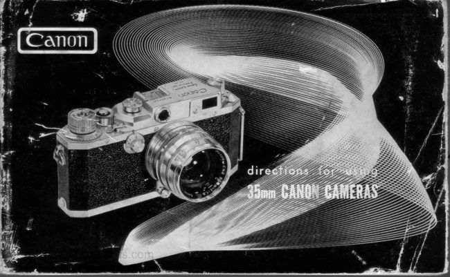 Canon 35mm manual cover