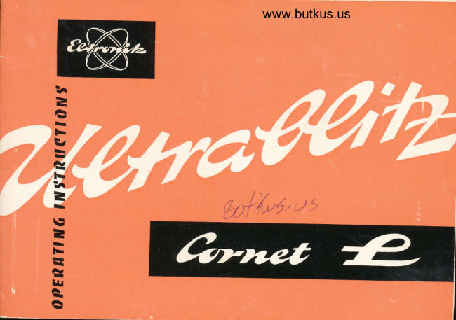 Ultrablitz Cornet L flash manual cover