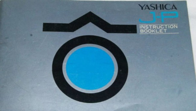 Yashica J-P manual cover