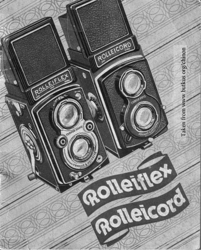 Rolleiflex manual cover