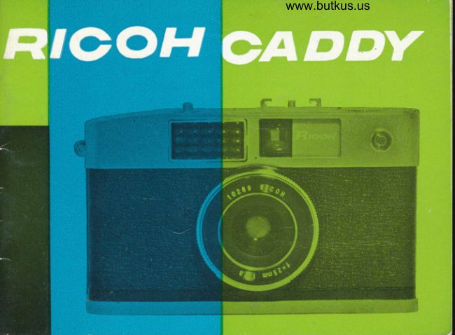 Ricoh Caddy manual cover
