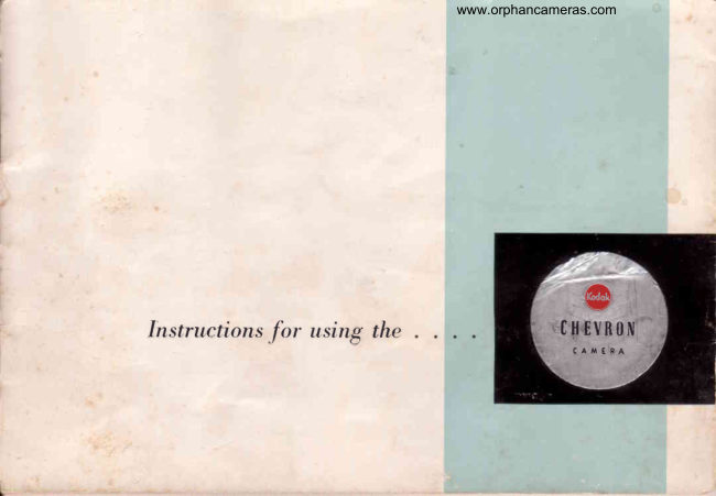 Kodak Chevron manual cover