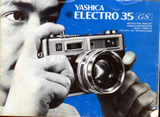 Yashica Electro 35 GS manual cover