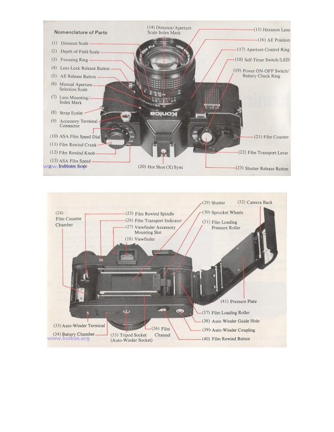 Konica FP-1 manual cover