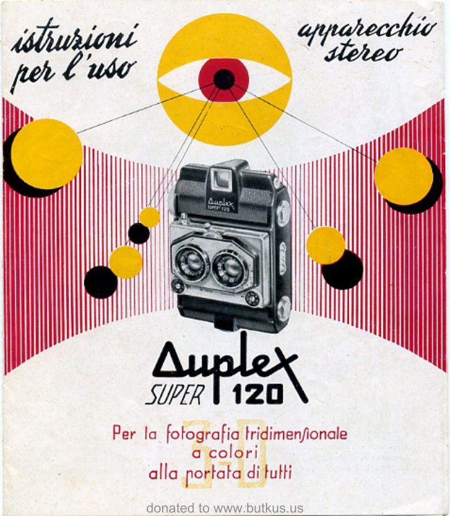 Duplex Super 120 Stereo manual cover