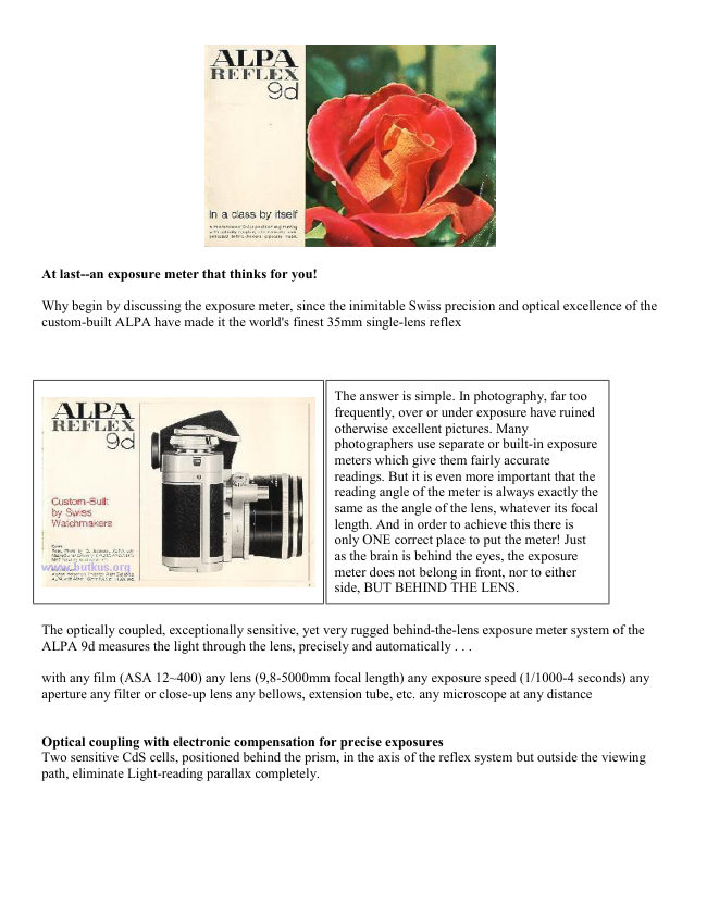 Alpa 9d manual cover