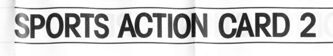 Minolta Sports Action Card 2 manual cover