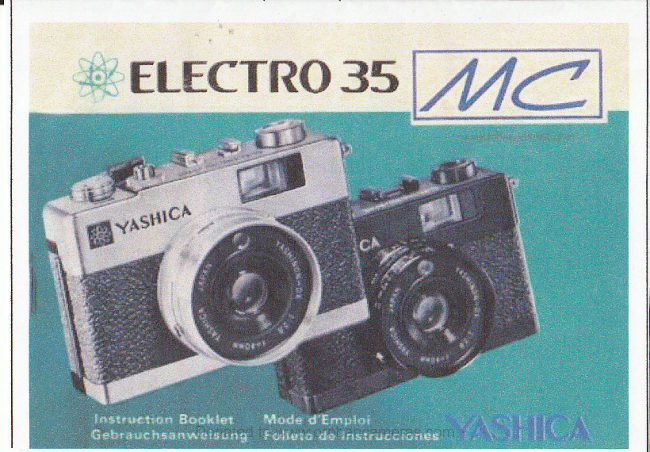 Yashica E 35 Mc manual cover