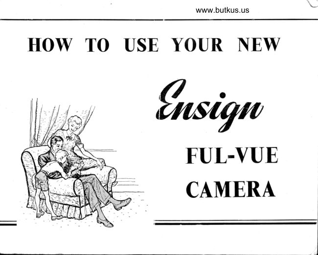 Ensign Ful-Vue manual cover