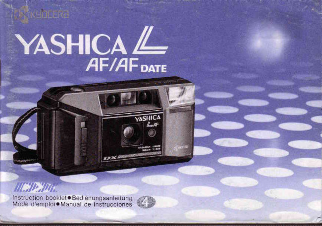 Yashica L AF manual cover