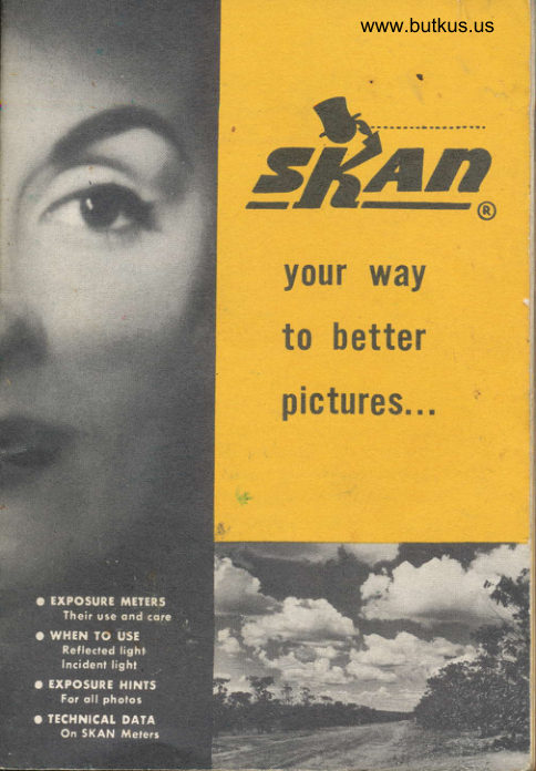 Skan light meter manual cover