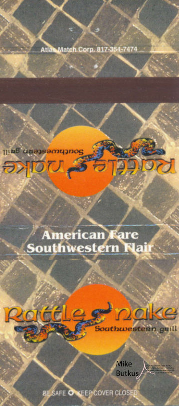 Rattlesnake Southwestern Grill manual cover