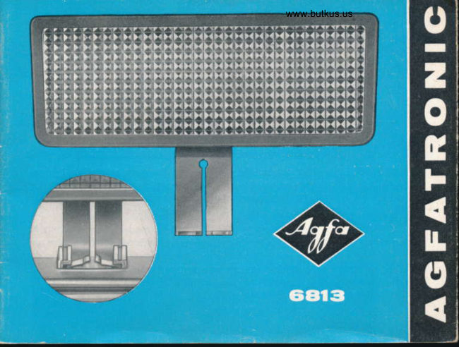 Agfatronic 6813 Agfatronic 6813 Agfatronic 6813 handleiding Agfatronic 6813 SVENKA manual cover