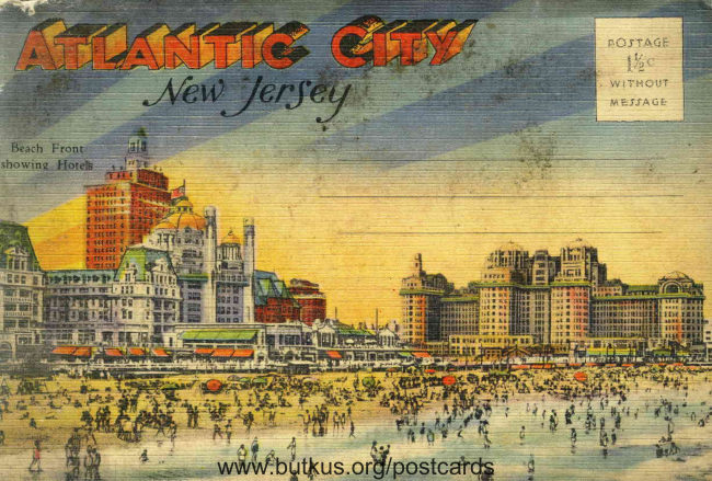 Atlantic City Folder - 1930s manual cover