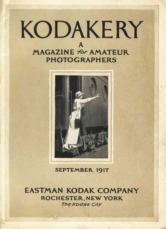 Kodakery September 1917 manual cover