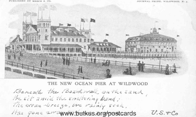 Wildwood, New Ocean Pier - 1905 manual cover