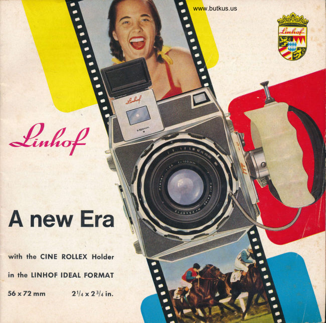 Linhof Cine Rollex Booklet manual cover