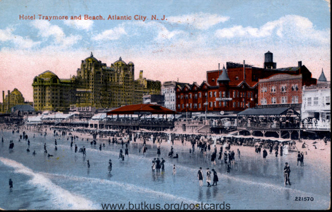 Atlantic City - Hotel Traymore - 1900s manual cover
