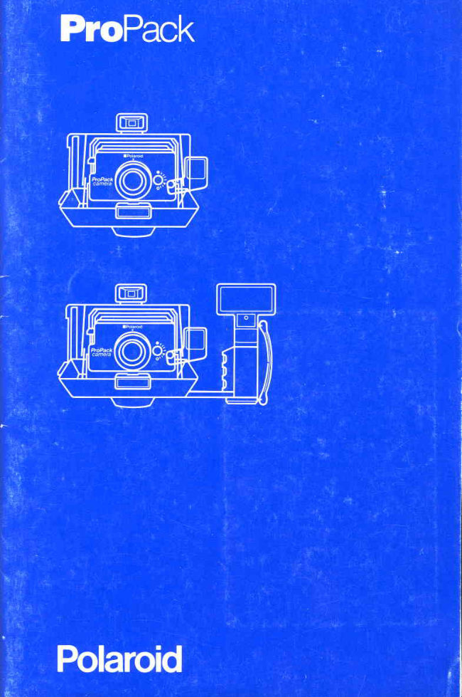 Polaroid ProPack - and Images manual cover