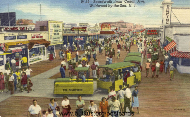 Wildwood Boardwalk 1950s ? manual cover