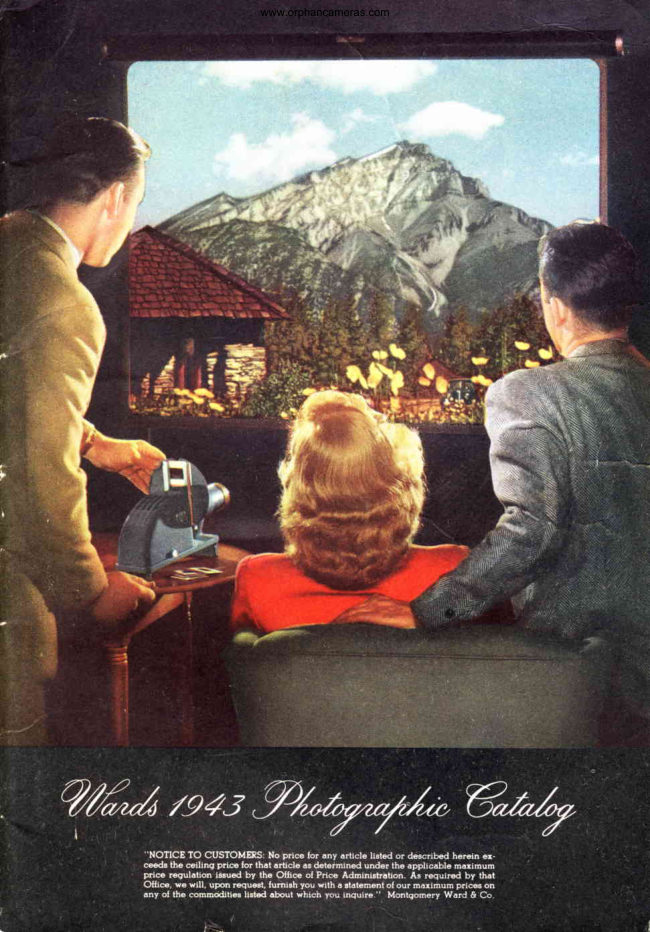 1943 Wards photo book manual cover