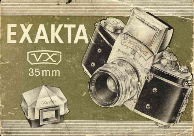 Exakta VX manual cover