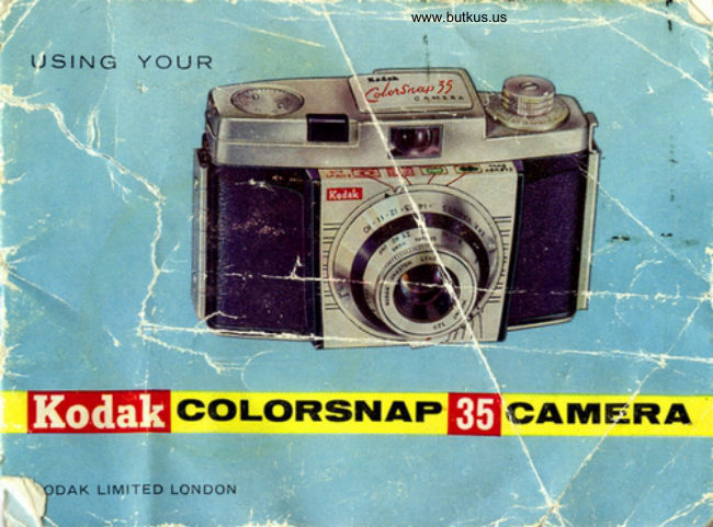Kodak colorsnap 35 manual cover