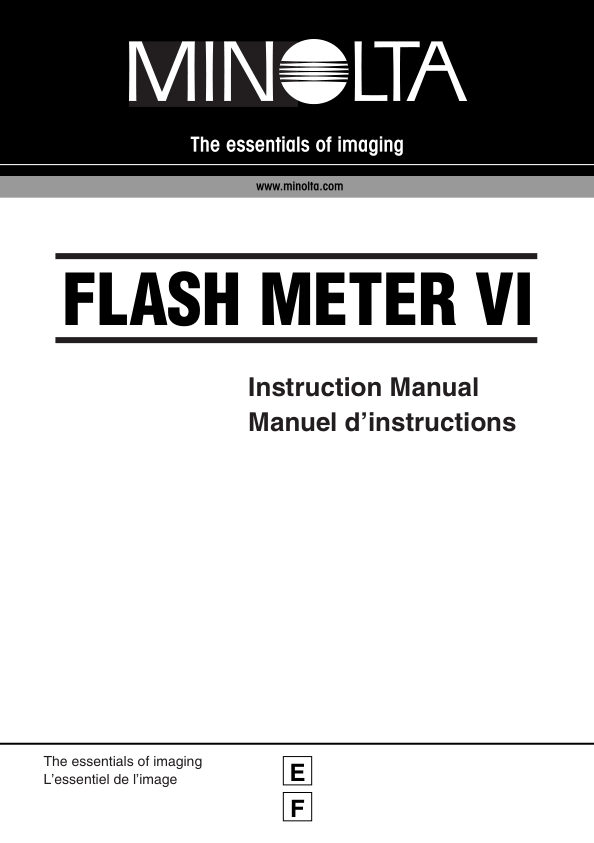 Minolta Kenko KFM 2100 manual cover