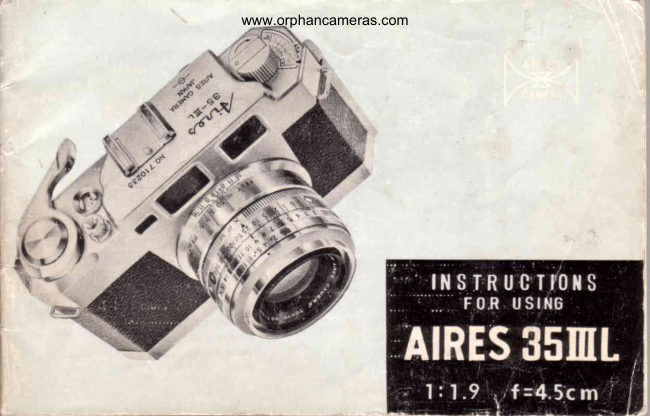Aires 35 IIIL manual cover